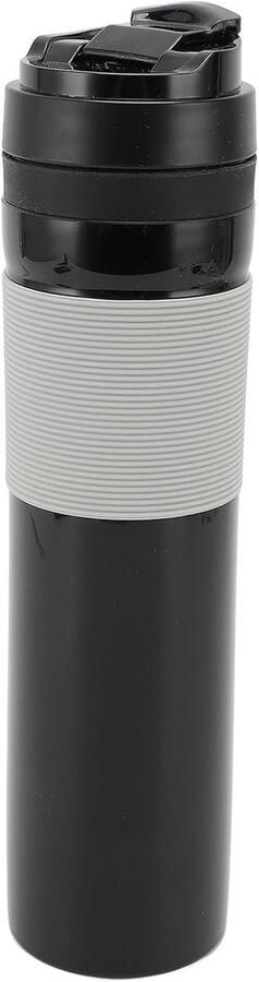 Draagbare Koffiezetter Franse Pers Geniet van Koffie Food Grade Materiaal 350 ml Zwart