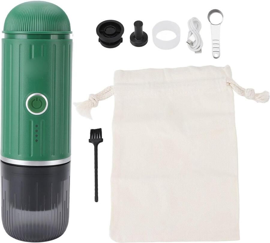 Draagbare Koffiezetter Mini Koffie Machine Koffie Maken Hoge Druk Extractie 28 x 17 x 11 cm