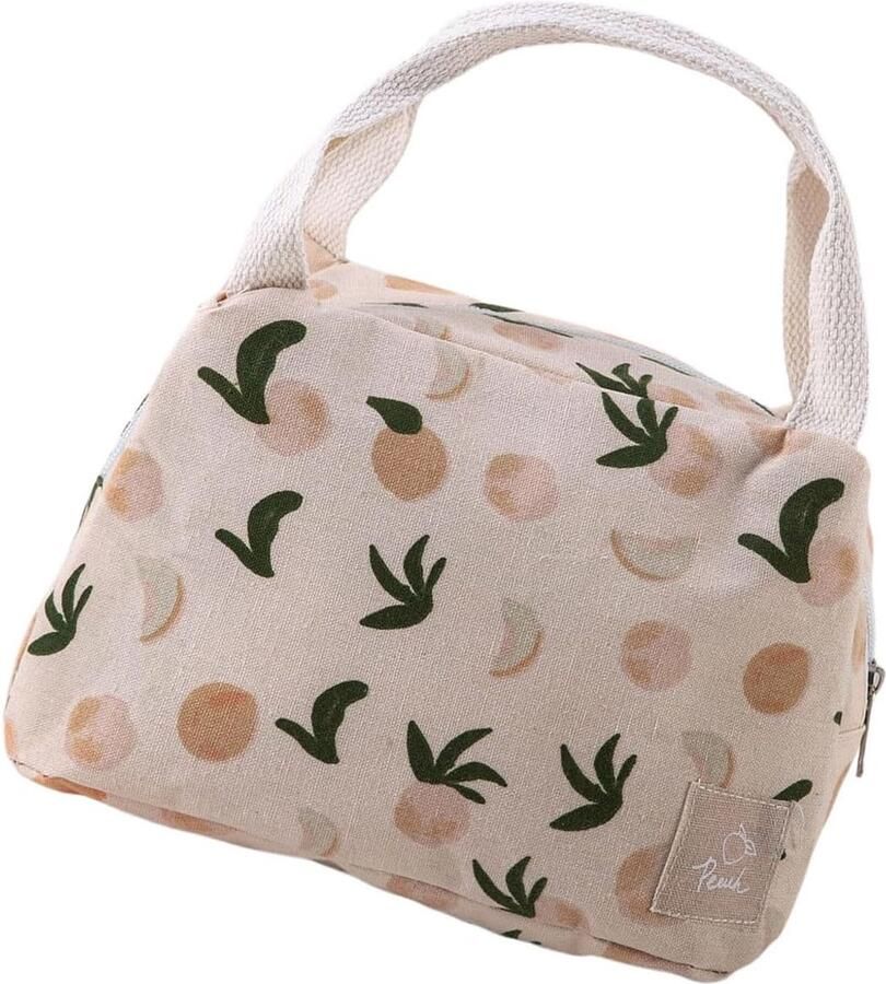 Draagbare lunchcontainer Thermotas maaltijden Warme lunches meenemen Aluminiumfolie binnenlaag 23 x 15 x 15 cm