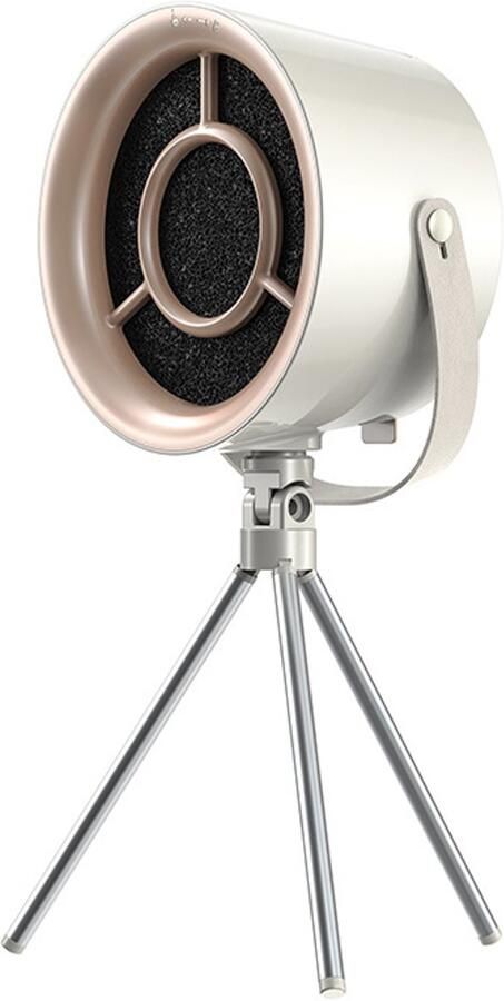 Draagbare Mini Afzuigkap Inclusief 2 Filters Voor Gourmetten Hotpot & BBQ USB Oplaadbaar Desktop Range Hood Wit