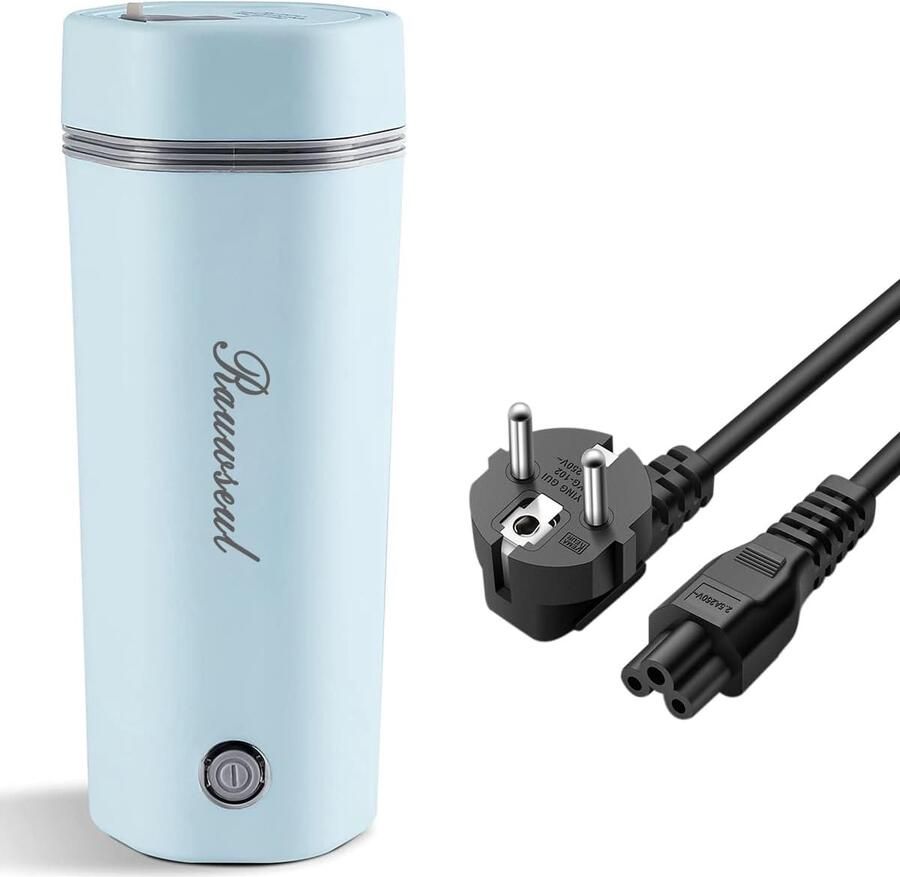 Draagbare Mini Elektrische Waterkoker 350ml Snelle Kookcapaciteit voor Thuis en Reizen