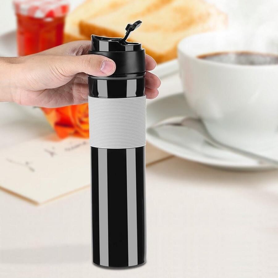 Draagbare Mini Espresso Machine Handmatige Koffiezetter voor Thuis Kantoor en Reizen