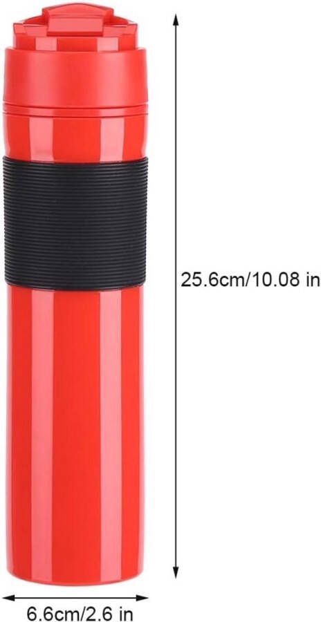 Draagbare Mini Espressomachine Handmatige Koffiemachine voor Thuis en Op Reis