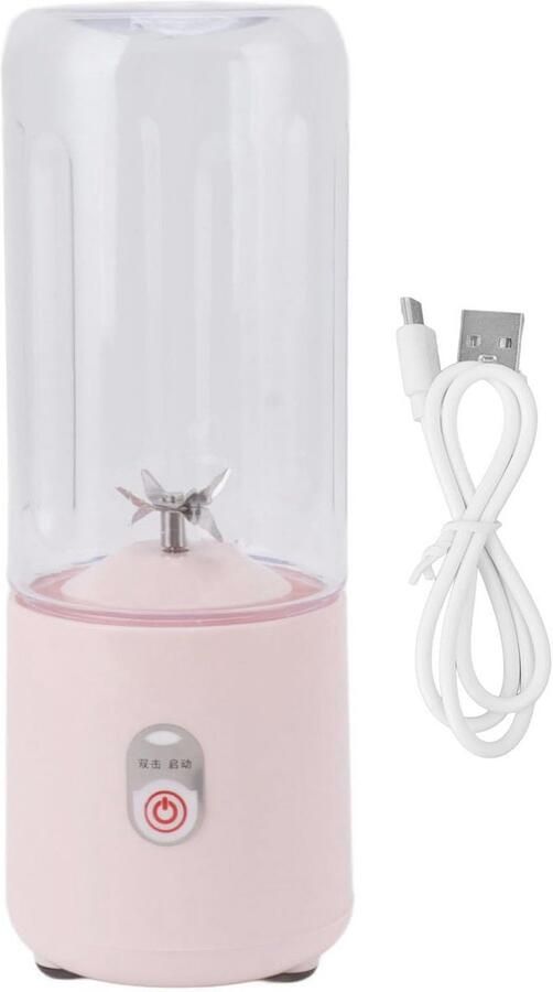 Draagbare Mini Juicer en Smoothie Blender 500ml USB Blender voor Thuis Kantoor en Reis