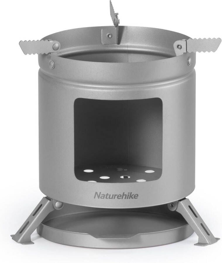 Draagbare Mini Titanium Houtkachel – Opvouwbare Camping Kachel voor Buiten Koken