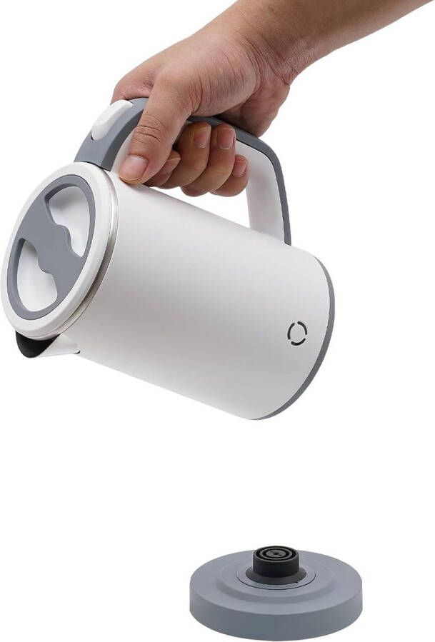 Draagbare Mini-waterkoker RVS 800 ml Snelle Koffie- en Theekoker voor Reizen