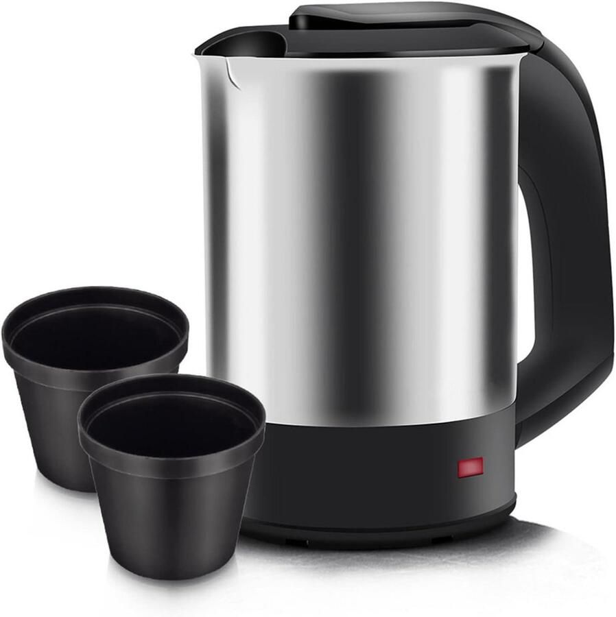 Draagbare Mini Waterkoker voor Reizen 0.5L Snelkoker