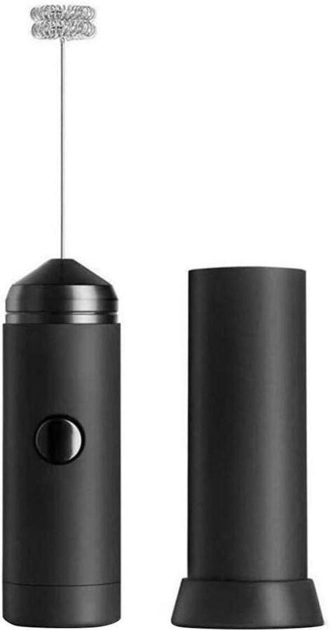 Draagbare Mixer Melkopschuimer Garde Drankjes Bereiden Multi-speed Instelling 21.5 cm Lengte Zwart