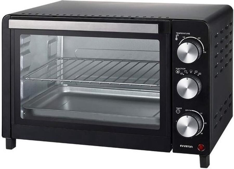 Draagbare multifunctionele tafeloven 18 liter 1200W temperatuur instelbaar tot 230°C