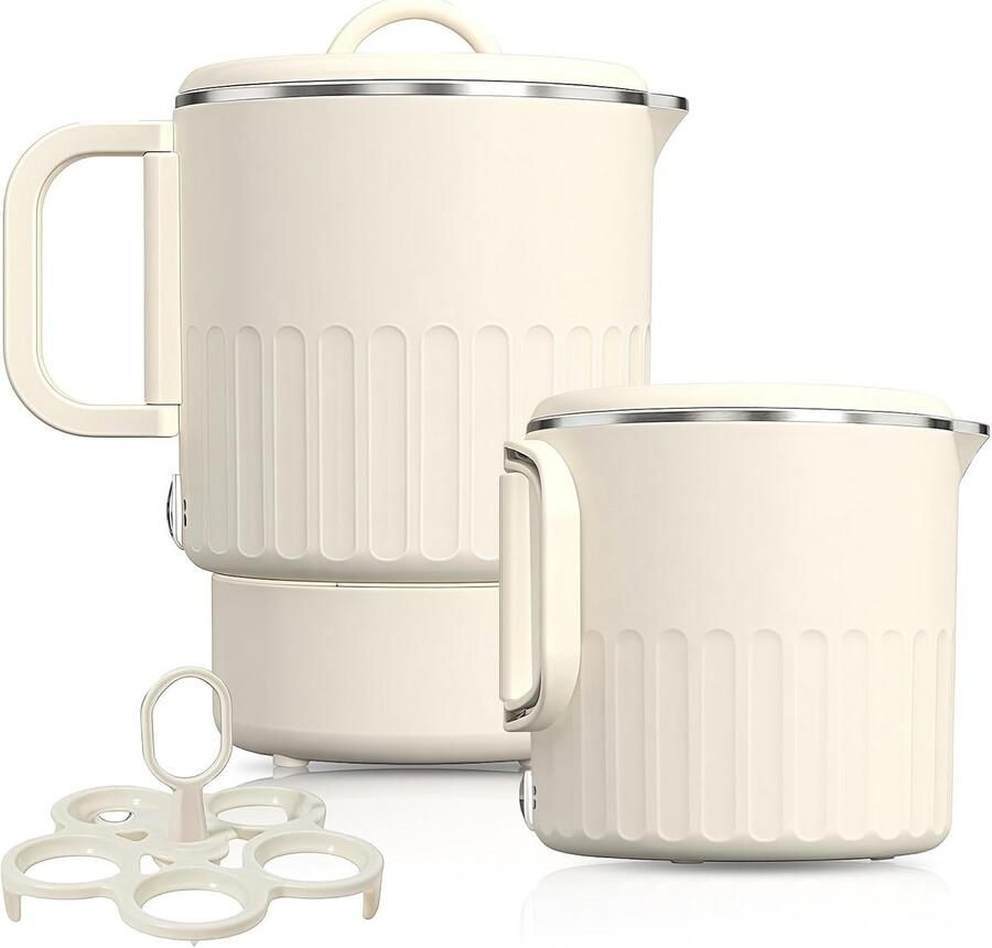 Draagbare Opvouwbare Waterkoker 1 Liter met Temperatuurregeling voor Reizen