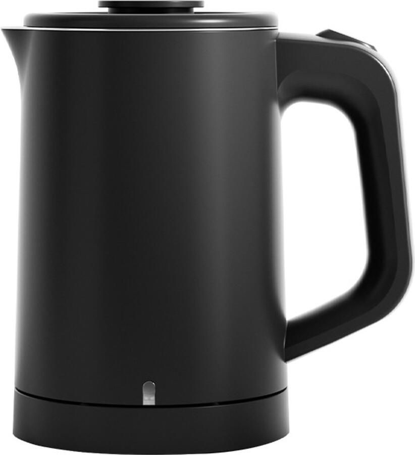 Draagbare reiswaterkoker 0 6L kleine waterkoker 304 roestvrij staal waterkoker 220~240V elektrische waterkoker zwart