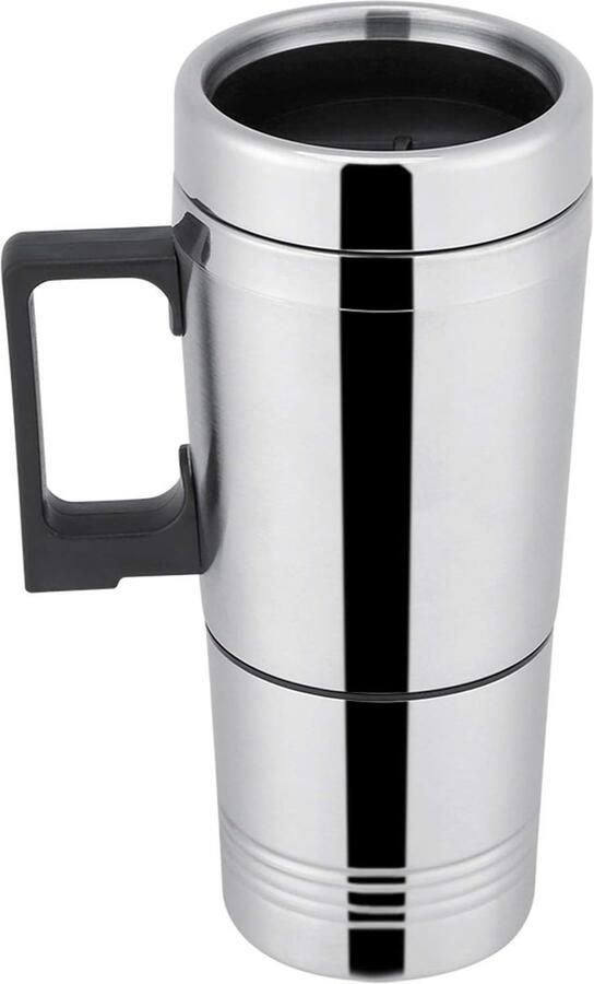 Draagbare RVS Waterkoker voor Auto 12V 24V 300ml Koffiemaker voor Reizen en Verwarmd Drinkbeker