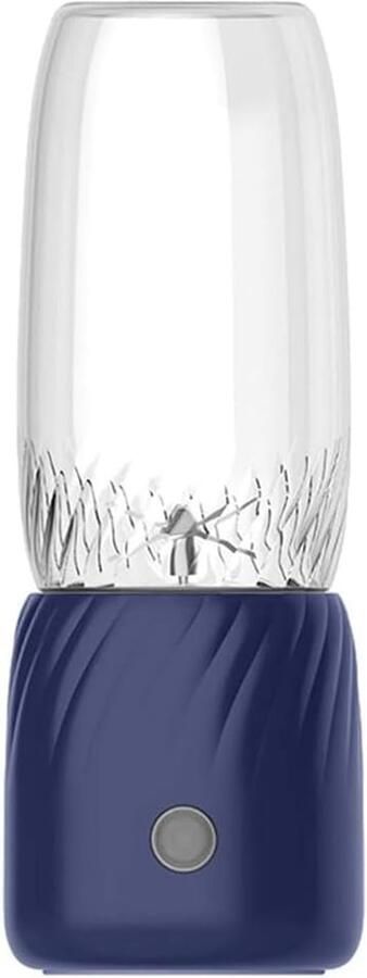 Draagbare sapcentrifuge mini sapcentrifuge oplaadbaar mini sapcentrifuge voor fruit en groenten blauw