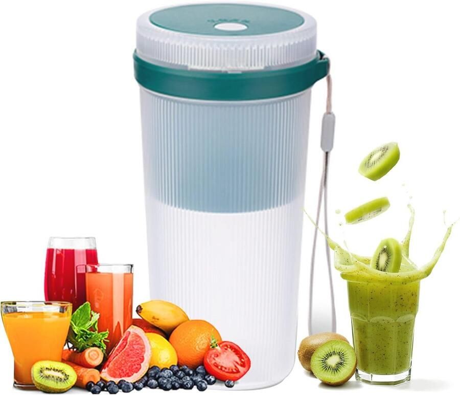 Draagbare Smoothie Maker Mini Mixer 300 ml voor Thuis en Reizen