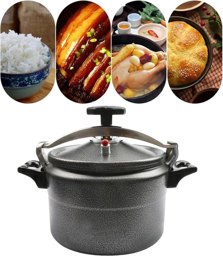 Draagbare snelkookpan Multicooker slowcooker Snel en veilig koken Explosiebestendig ontwerp 4 Liter capaciteit