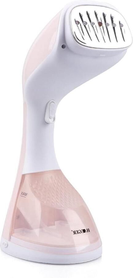 Draagbare Stoomkoker Reis Stomer Kleding Strijken 1400 Watt Kracht 220 ml Tank Roze