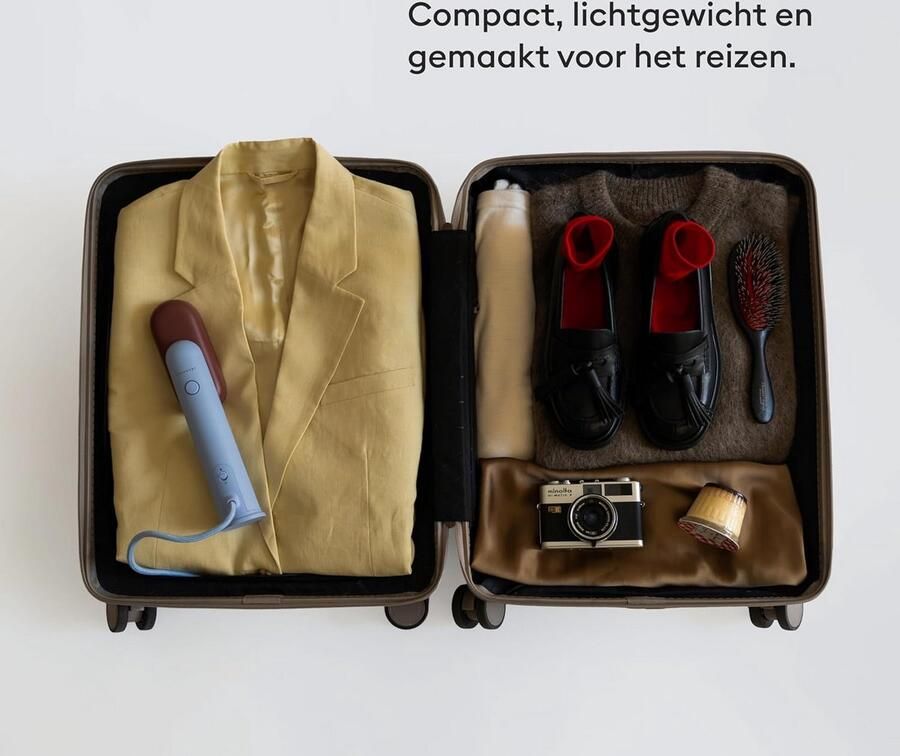 Draagbare Stoomstrijkijzer Lichtgewicht 1200W Snel Opwarmen Krachtige Stoom voor Reizen