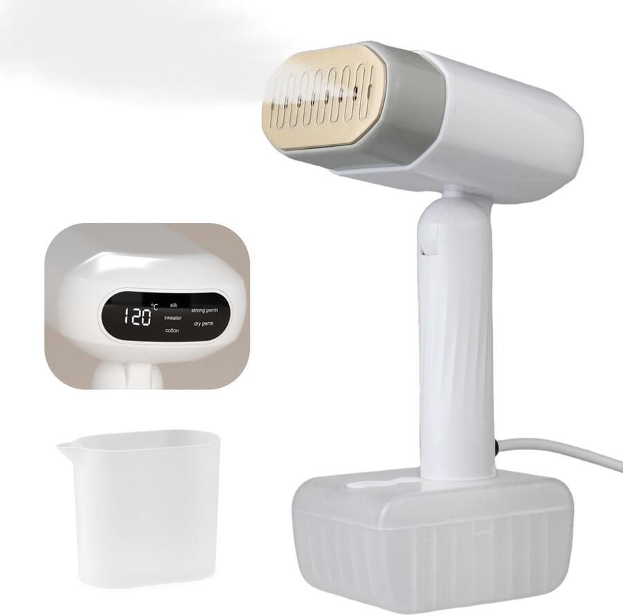 Draagbare Stoomverfroster – 20s Snelle Opwarmen 330ml Losneembare Reservoir Droog en Nat Verfrosteren