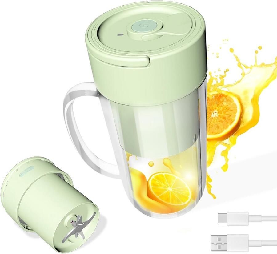 Draagbare USB Blender voor Smoothies en Shakes Compact & Oplaadbaar