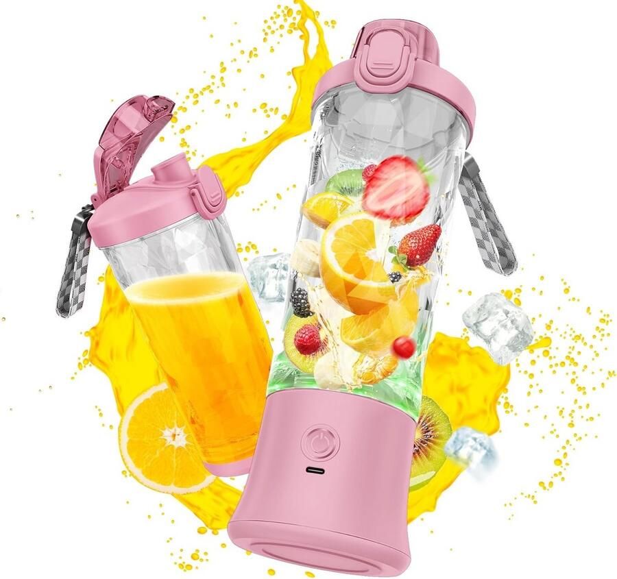 Draagbare USB Oplaadbare Blender voor Smoothies en Shakes