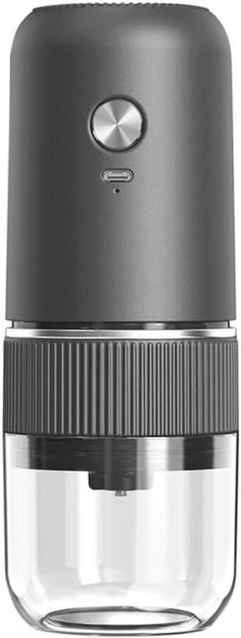 Draagbare USB-oplaadbare elektrische koffiemolen met instelbare maalgraad voor espresso en specerijen