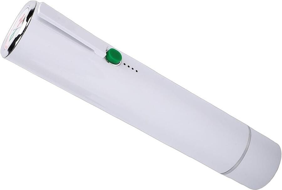 Draagbare Vacumeermachine Voedselsealer Maaltijdvoorbereiding USB Oplaadbaar 39x192 mm Wit