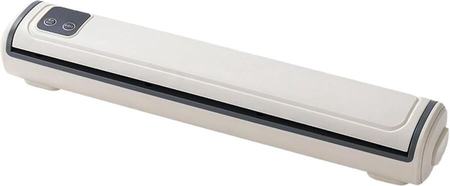 Draagbare Vacuümmachine Voedselsealer Voedsel Bewaren Sterke Luchtafzuiging Compact Ontwerp Zwart