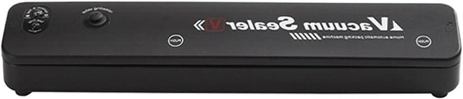 Draagbare Vacuumsealer Voedselverzegelaar Zaksluitmachine Voedsel Bewaren Twee Sluitopties 35 cm Zwart