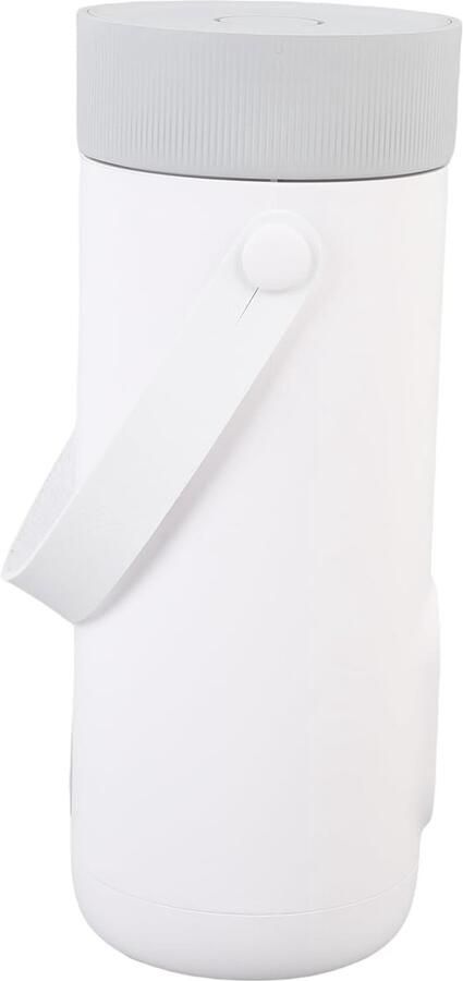 Draagbare Waterketel Reis Waterkoker Kamperen Buiten Draadloos Temperatuurregeling 350ml 27000mAh Zwart