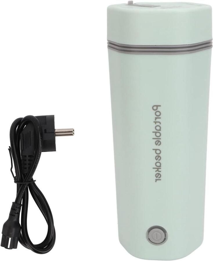 Draagbare Waterkoker Elektrische Ketel Snel Water Koken Automatische Uitschakeling 23x9x9 cm Zwart