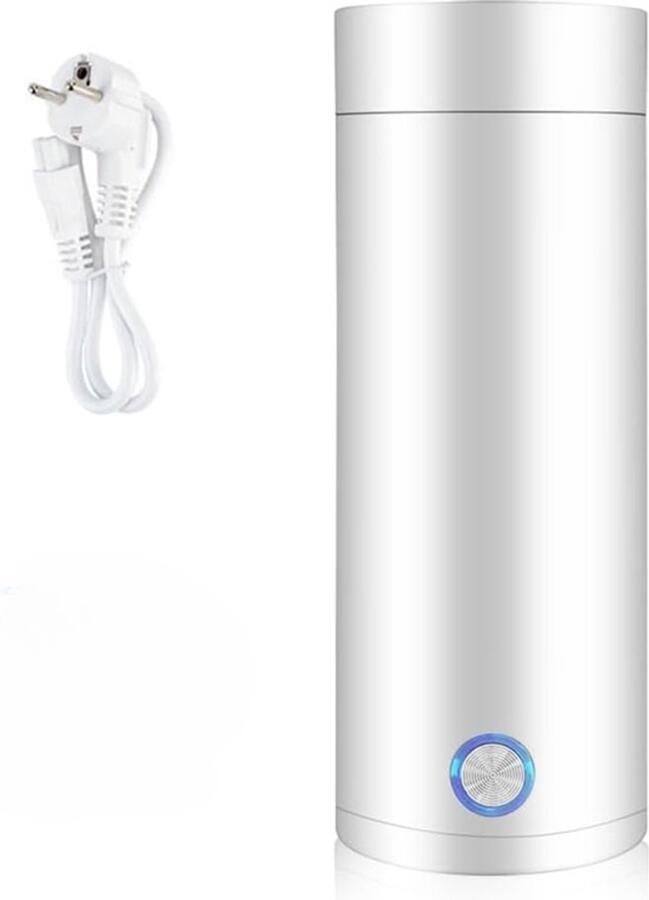 Draagbare Waterkoker Mini Reiswaterkoker Compact en Wit