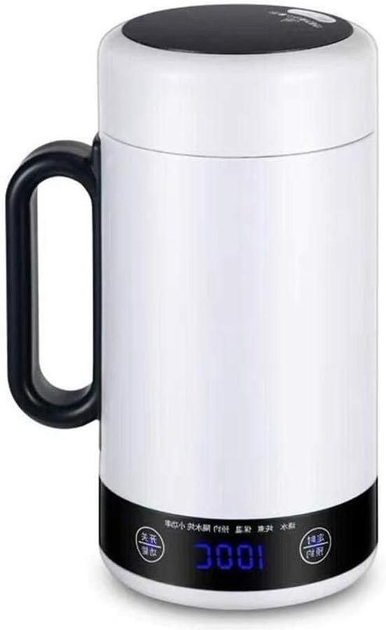 Draagbare Waterkoker Opvouwbaar Model Reizen en Outdoor Snelle Kooktijd 1.5 Liter Wit