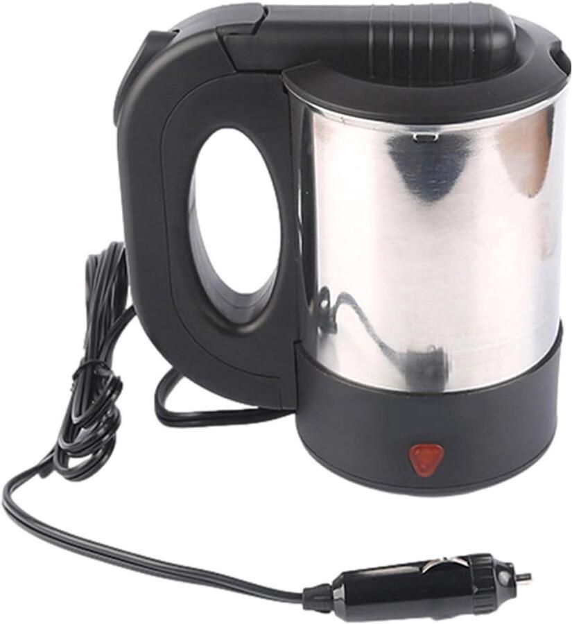 Draagbare waterkoker Reis boiler Warme dranken maken Automatische uitschakeling 500 ml inhoud Zwart