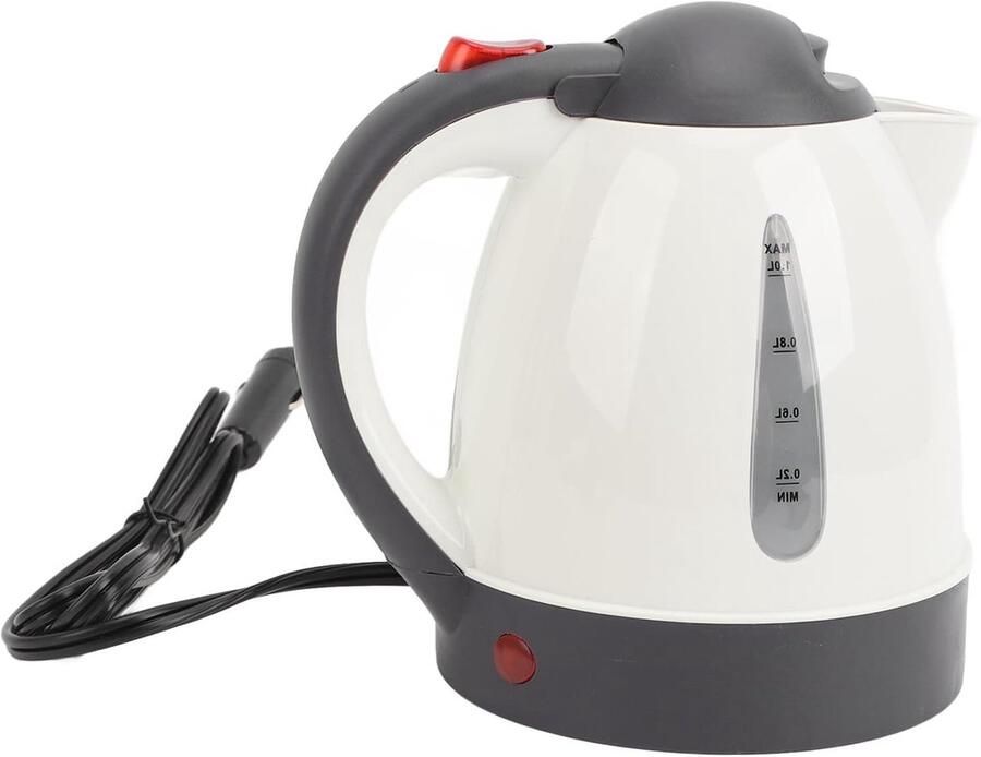 Draagbare Waterkoker Reis Waterkoker Ketel Onderweg Warm Water Automatische Uitschakeling 1000 ml Apricot