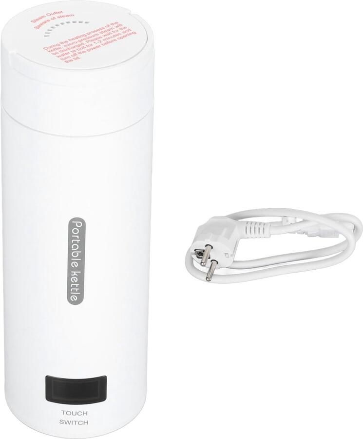 Draagbare Waterkoker Reis Waterkoker Snel Water Koken 4 Temperatuur Instellingen 500 Ml Capaciteit EU Stekker