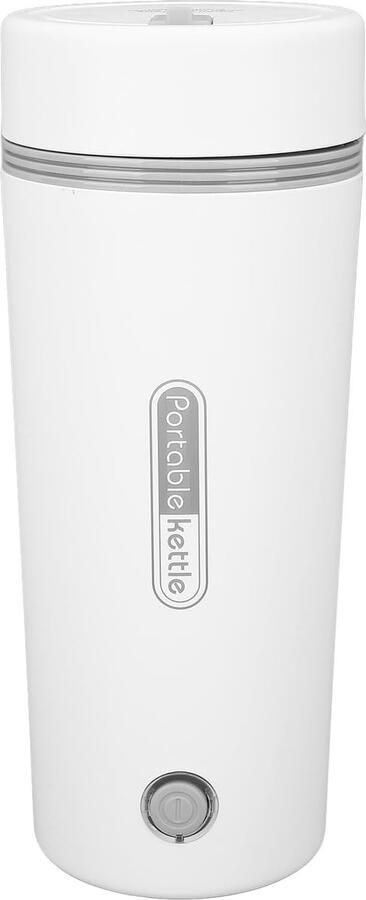 Draagbare Waterkoker Reis Waterkoker Warme Dranken Maken Lekvrij en Ademend 350 ml Zilver