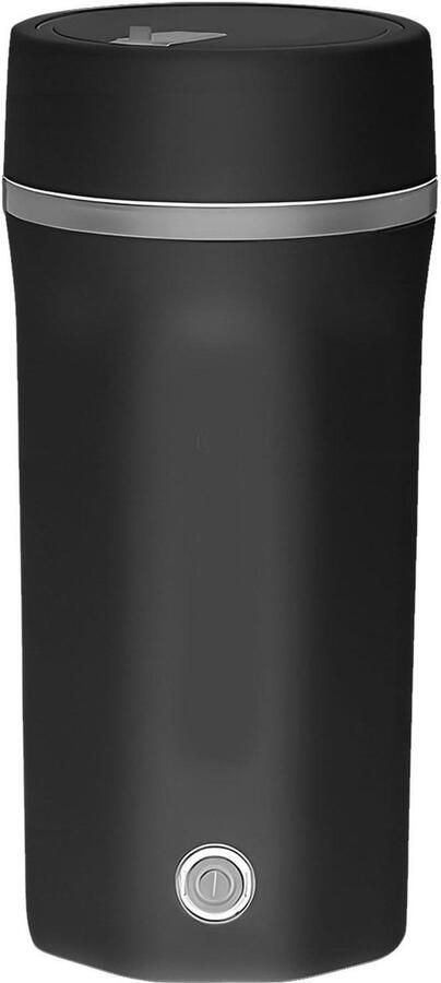 Draagbare Waterkoker Reis Waterkoker Warme Dranken Onderweg Snelle Verwarming 5 Minuten 500ml Inhoud Zwart