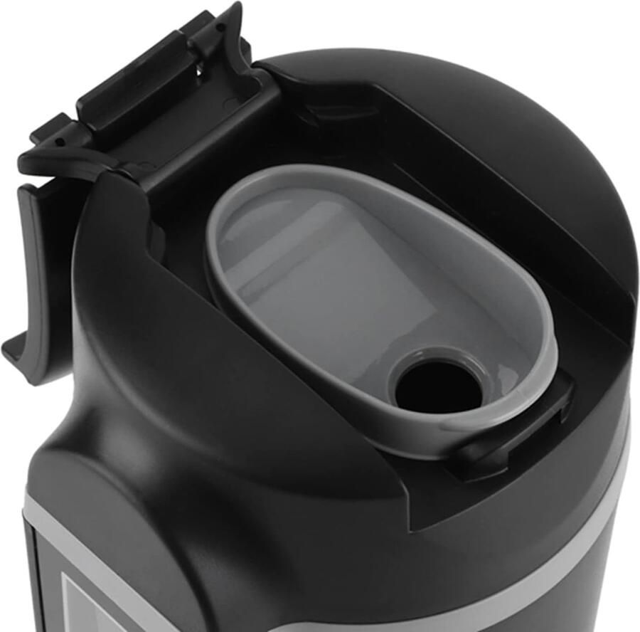 Draagbare Waterkoker Verwarmingsbeker Ketel Reizen Onderweg Intelligent Temperatuurdisplay 500ml Capaciteit Zwart