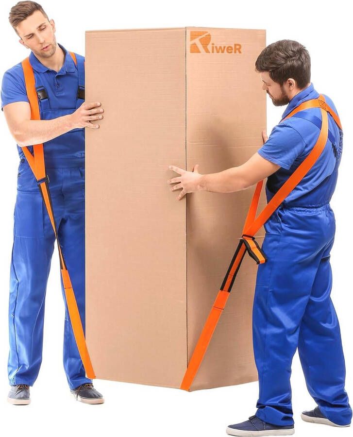 Draagriem voor 2 Personen Ideale Oplossing voor het Optillen en Verplaatsen van Meubels en Grote Voorwerpen