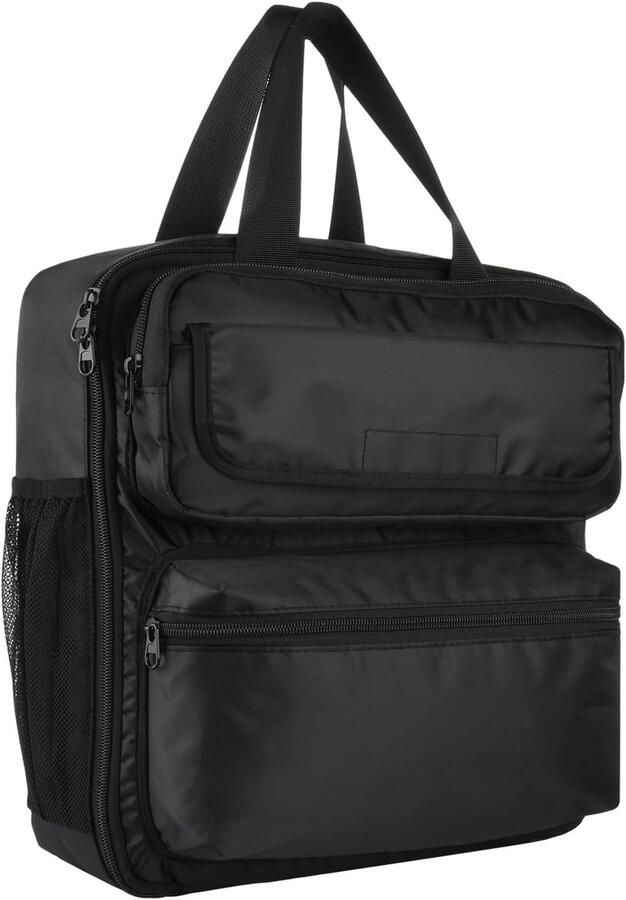 Draagtas Koffiezetapparaat Reis Organizer Veilige Opslag Gewatteerde Binnenvoering 29.5 x 16 x 32 cm Zwart
