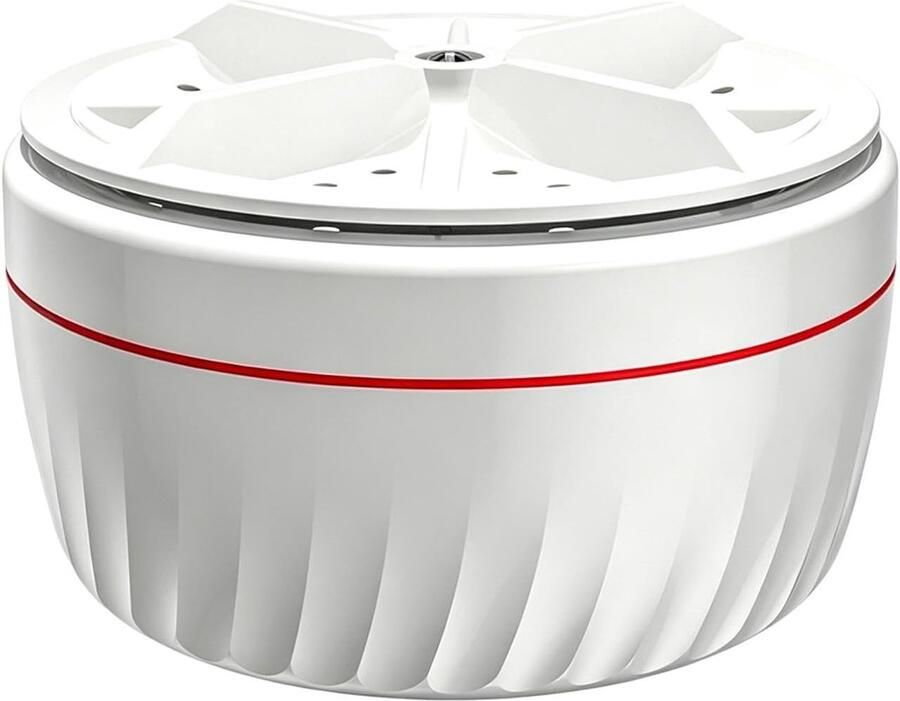 Draaibare Centrifuge Fruitreiniger Groenten Voedsel Bereiden Zichtbare Reiniging 125 cm Wit