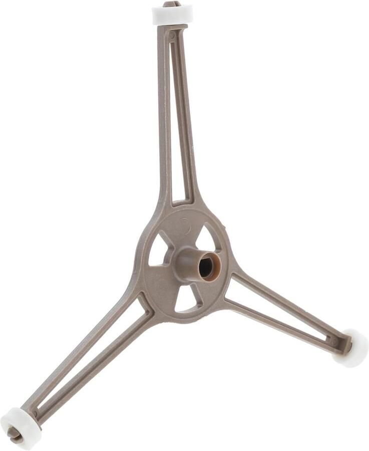Draaiplateau Ring Oven Ondersteuning Gelijkmatig Verwarmen Stabiele Driehoekige Arm 16 cm Doorsnede Bruin