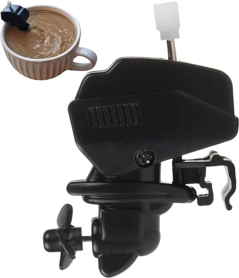 Drank Roerder Mixer Keuken Dranken Mengen Afneembaar Ontwerp 40 x 45 x 40 mm Zwart
