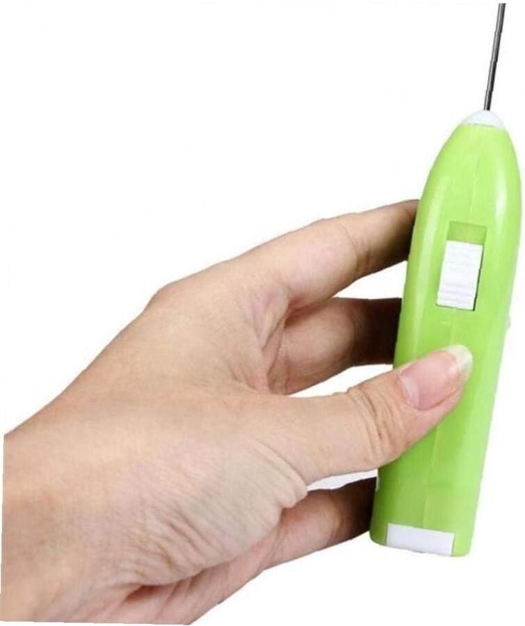 Dranken Melkschuimer Garde Mixer Dranken Bereiden Antiaanbaklaag 20.5 cm Willekeurig