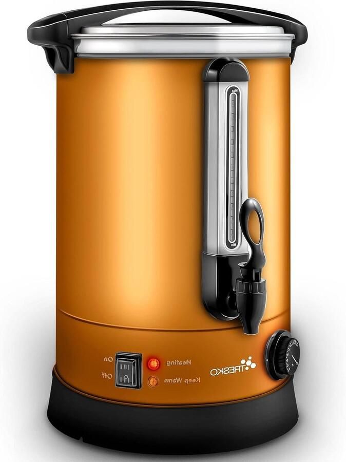 Drankverwarmer Waterkoker Warme Dranken Traploze Temperatuur 30 Liter Roestvrij Staal
