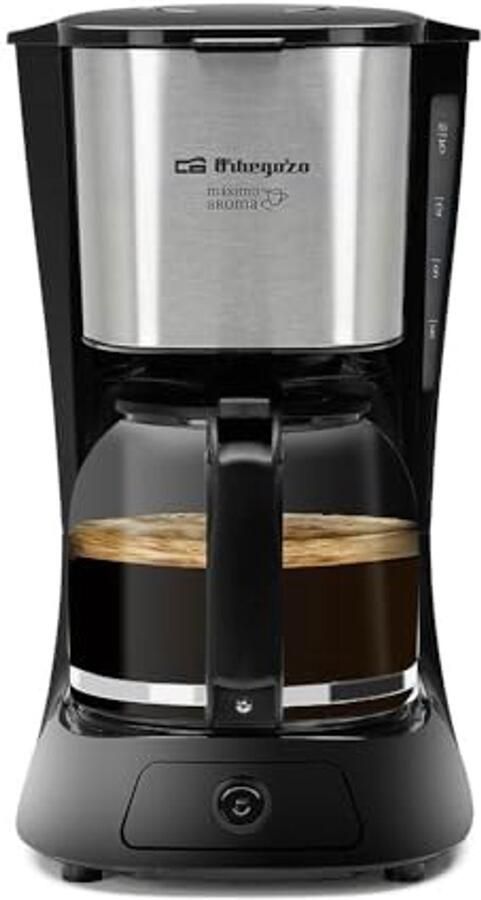 Driepuntse Koffiezetapparaat voor 15 Kopjes 900 W Glazen Kan Zwart