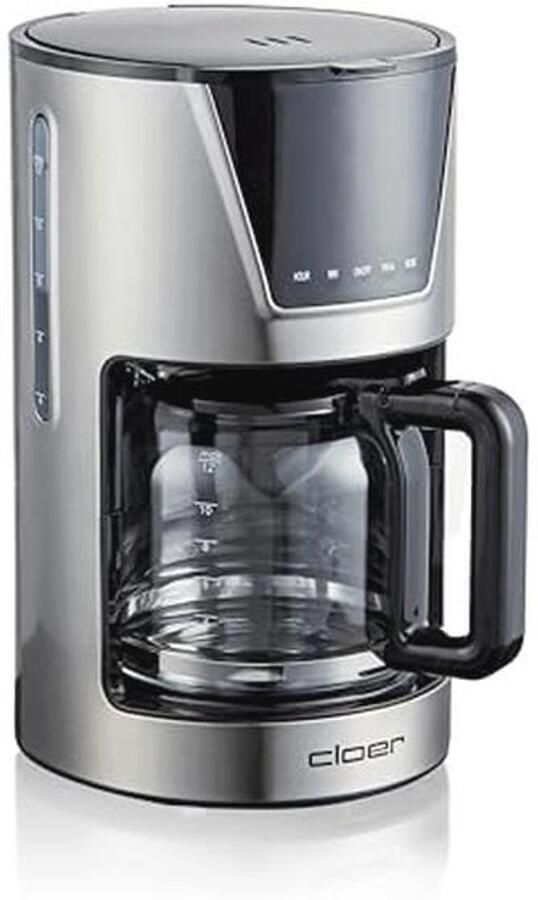 Drip Koffiezetapparaat voor 12 Kopjes met Warmhoudfunctie en LCD Touch Display