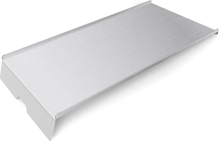 Drip Pan Vervanging Roestvrijstalen Bakplaat Barbecue Onderhoud Perfecte Pasvorm 32.5 Inch Zilverkleurig
