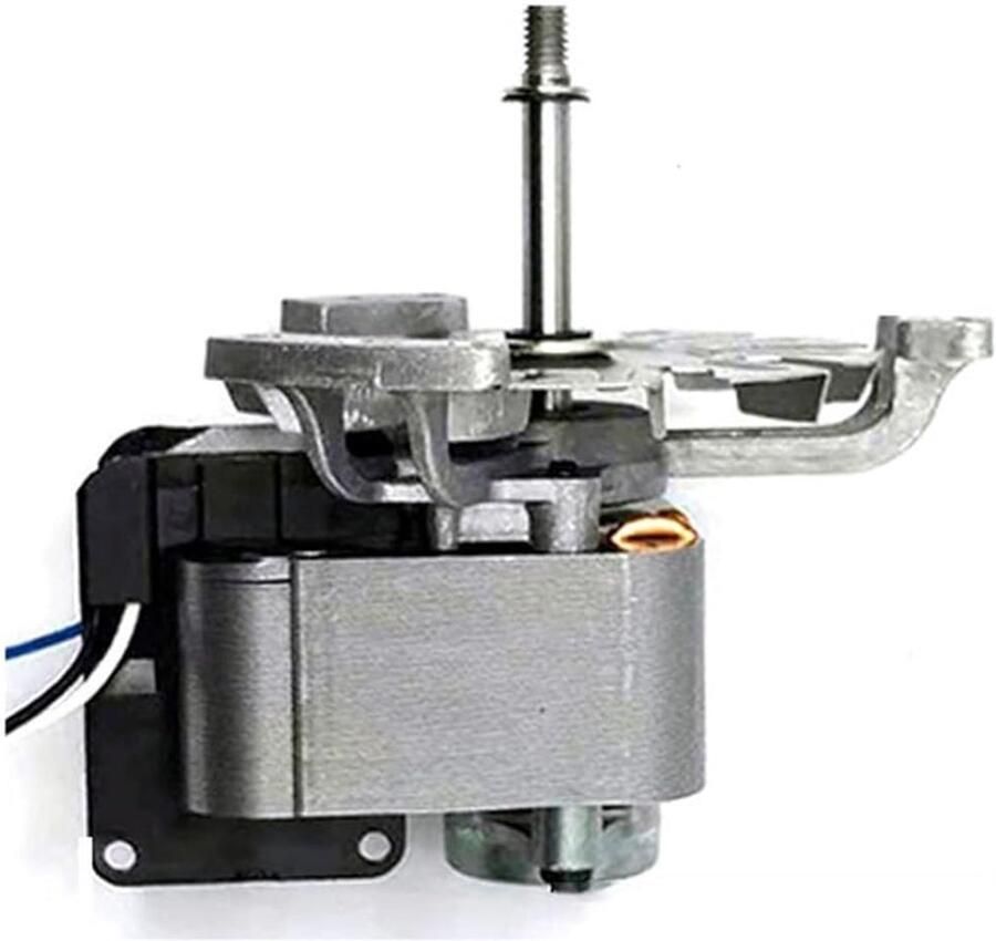 Droogoven Motor Ventilator Onderdeel Apparaat Reparatie Twee Snelheden 1x1x1 cm Zwart