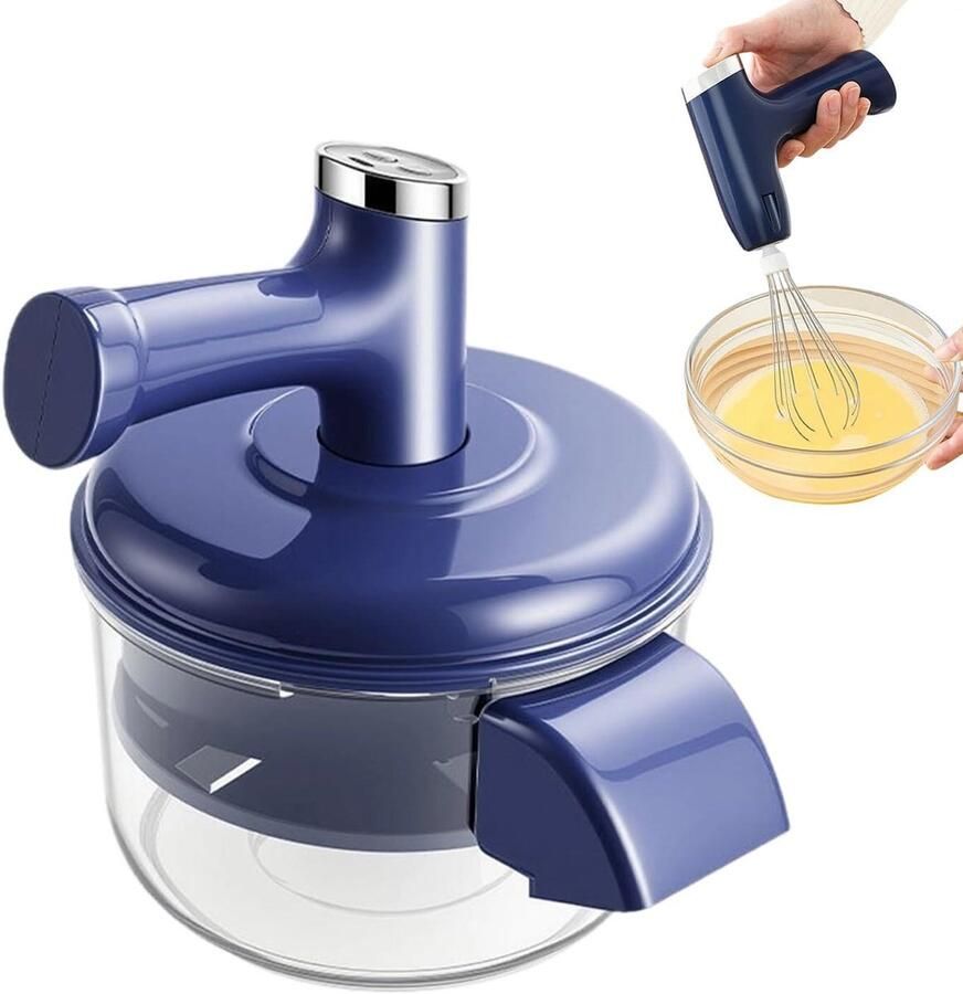 Druiven Schilmachine Fruit Peller Snelle Voedselbereiding Automatische Rotatie 208 x 208 x 25 cm Blauw